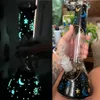 Mobius Glass Bong Rigs Hookahs Matryca stereo Perc ciężkie rurki wodne dym