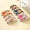 Slippers Winter Damesschoenen Heren Bont Slide Familie Paar Pluizig Herfst Warm Pluche Slaapkamer Katoen 231215