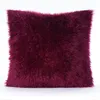Taie d'oreiller en fourrure, housse de coussin décorative pour cheveux longs, série de luxe, Style Faux coussin, décor 231214