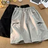 Damskie spodenki S-3XL DORTS KOBIETA WAGGY WORKUJE SPORTOWE SPAWNE DROUSHIRY Z szerokie ubranie na nogi Summer Jogger Streetwear Korean Fashion Cooll231215