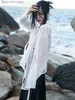 Autres vêtements UMI MAO Original Style chinois imprimé Cardigan manteau femmes printemps été col croisé lâche asymétrique Protection solaire TopL231215