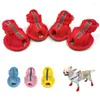 Dog Apparel Shoes For Dogs Chihuahua Summer Puppy Pet Cat Soft Breathable Sandals Anti-Slip Shoe Candy Colors Supplies