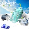 Elfworld Iceking 8500 Elf Mary Lost I Wape Pen Bar Crystal Dual Color Raz Ca6000 9000 10000 12000 LED Digital Display Smart Disposable Super Pod System Wholesale 2024