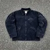 Coat Solid Color Saint Michael Baseball Jackets Men Women Quality Heavy Fabric Unisex Jacket Keep Warm 231215