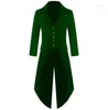 Men's Suits Medieval Plus SIZE Halloween Cosplay Costume Mens Kids Steampunk Gothic Jacket Victorian Tailcoat Vintage Tuxedo Coat