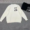 2023 Ny europeisk designertröja för män och kvinnor vintage klassiska lyxiga tröja för män alfabet broderad crewneck bekväm högkvalitativ tröja