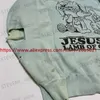 Heren Hoodies Sweatshirts Gewassen Gat Saint Michael Vintage Sweatshirts Heren Dames 1 1 Beste kwaliteit Jezus Hoodie Crewneck T231215