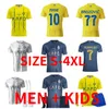 23 24 Al Nassr FC Soccer Jerseys Ronaldo 2023 2024 Home Cr7 Gonzalo Mane Martinez Talisca Ghislain Konan Vincent Aboubakar Men Kid Kit Football Player