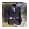 女性革ヨーロッパ2023春秋のブランドデザイナー高品質のシープスキン本物のブレザージャケットコートC303