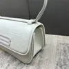 10A retro luster Jakość designerska torba na ramię luksusowe torby na crossbody torbę łańcuchową 23,5 cm skórzane torby na klapę z pudełkiem BAL02