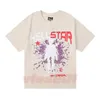 Hellstar T قمصان المصمم Mens T Shirt Mens Womens Streewear Printing Polos Tees Size S-XL