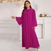 女性のためのエスニック服パープルアフリカドレス