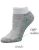 Chaussettes pour hommes Yomandamor femmes 5 paires de chaussettes basses en bambou pour diabétiques/décontractées avec semelle coussinée et bout sans couture taille L 231215