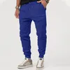 Pantaloni da uomo 2023 tinta unita per uomo autunno multi abbinati sport all'aria aperta larghi strada pantaloni a vita bassa casual