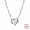 Chains 925 Sterling Silver Necklace Rose Gold Classic Chain Suitable For Women Girls Daily Wear Beautiful Birthday Gift