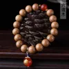 Strand Old Materiał sześć drewnianych fu man światowy sznurek ręczny 10 mm kobiet -literacki różańca dekoracyjna biżuteria Buddha Bead