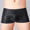 Cuecas masculinas impressas boxer briefs calcinha baixa ascensão tangas sexy roupa interior magro ajuste elástico lingerie clubwear sensual hombre nightwear