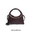 Designer Hop Bags Botte Venetas Shoulder Bag High Grade Dumpling Bag New Handmade Woven Bag Fashionable and Versatile One Shoulder Crossbody Womens Bag Niche Ha HB79