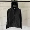 Men's Jackets Classics Mens Hooded Nylon Jacket Waterproof Quick Drying Big Pocket Windbreaker Jackets CP Brand Loose Outdoor Coat Unisex Tops T231215