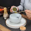 مجموعات Teaware Matcha Bowl اليابانية الشاي السيراميك الرجعية مجموعة الملحقات