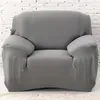 Pokrywa krzesełka Zwykła sofa do salonu Poliester Elastyczne Kanapa Kanapa Slip -Cours Protector 1234 SEART 231214