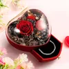 Jewelry Pouches Romantic Valentine's Day Gift Box Drawer Storage Can Store Ring/Necklace Etc. Heart Shaped Display