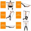 Kit de barre élastique Pilates avec bandes de résistance, équipement d'entraînement empilable à 3 sections pour jambes, hanches, taille et bras 231214