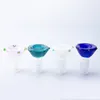 Paladin886 Smoking Pipe Glass Bong Bowl Mushroom Style Flower Style 19mm Male Female Colorful Dab Rig Bubbler Bong Pipes Glass Bowls 9 Models