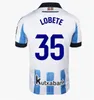 23 24 Футбольная форма Real Sociedad TIERNEY OYARZABAL Джерси BARRENE 2024 X PRIETO GOROSABEL PORTU TAKE Maillots CARLOS FDEZ CHO RS Camisetas De Football Short Kids