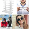 Decorative Plates Glasses Display Rack Sunglasses Holder Showing For Multi Pairs Showcase Space Saving Shelf Home Storage Stand