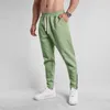 Erkekler Pantolonlar Erkek Spor Gündelik İnce Fit Taytlar Llong Eklenmiş Kalın Sıcak Dış Mekan Kıyafetleri Geniş Bacak Pantolonları