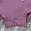 Ensembles de vêtements Baby Girls 2PCS Outfit Set Sweat à capuche à manches longues avant Big Pocket Romper Longues bretelles à motif de renne Ensemble de pantalon à bande élastique