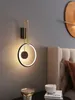 Wall Lamp 2023 Bedside Chandelier Modern Simple Light Luxury Master Bedroom Led Living Room Background Study