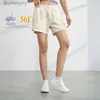 Women's Shorts 361 Degrees Women's Sports Knitting Fitness Cotton Shorts Loose Thin Section Casual Breathable Five-Point Pants Fe 662324702L231215