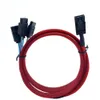 Nuovi adattatori per laptop Caricabatterie Mini Sas HD integrato SFF-8643 a 4 dischi rigidi di archiviazione SATA Cavo server cavo dati di rete intrecciato rosso