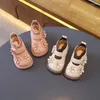 Botas crianças moda sapatos casuais flores cor sólida crianças meia para princesa bebê meninas primeiro walker primavera outono