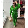 Women's Two Piece Pants Hooded Jackets Velvet 2 Piece Pant Sets Women Elegant Velour Tracksuits Y2K Club 2023 Ladies Winter Coats Two Piece Sets Joggers T231215