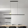 Lampy wiszące nordyc nowoczesne światła LED wiszące do sufitu domowe urządzenie do jadalni lampy mieszkalne