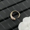 Bague léopard de haute qualité pour femmes, bague de styliste, bague de fiançailles de luxe, bijoux en diamant, cadeau de saint-valentin et de noël, vente en gros