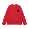 Pull homme Love couple col pull classique brodé style parisien décontracté oversize couleur macaron pull