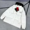 Designer Luxus Chaopai Classic Wasserdichte gefälschte zweiteilige Jacke mit Kapuze, 90 % weißes Eiderdaunenpaar. Gleicher Stil, Stickereien für Männer und Frauen
