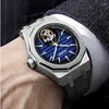 Orologi da polso AESOP Gradient Classic Twelve Edge Flying Tourbillon Orologio da uomo Super luminoso Sapphire Orologio meccanico a carica manuale da uomo