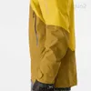 2023 Jackets Windbreaker Arcterys Hooded Sweatshirt Archeopteryx Rush Pro Hard Shell Ski Charge Coat Jacket Oracle/Daze/Yellow Brown XL HBO0