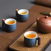 Tasses à boissons en céramique, tasses à thé en céramique grossière pour la maison, service à thé Kung Fu, tasses à lait, tasse à café Anti-brûlure LT719