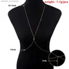 Other Fashion Accessories Women vintage fashion Crossover Star Harness Bikini Bo Belly Waist Necklace Chain JewelryL231215