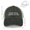 Ball Caps Make Anal Great Again Cowboy Hat Military Tactical Cap Male Streetwear Gentleman Ladies Men'S