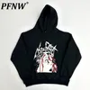 Homens S Hoodies PFNW Tide American Darkwear Punk High Street Hip Hop Pulôver Moda Outono Chique Impressão Casaco Z