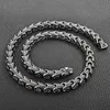 Chains 7 5-24'' Length Punk Vintage Men Viking Dragon Jewelry Hiphop 316L Stainless Steel 2 Kind Wear Method Chain Neckl249u