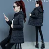 Gabardinas De Mujer Chaqueta Informal Confort De Invierno Abrigo De Algodón Engrosado Señora Slim Fit Talla Grande Con Capucha Ropa De Abrigo Cálida Parkas Para Madre