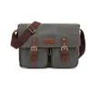 Evening Bags Canvas Leather Men Messenger I AM LEGEND Will Smith Big Satchel Shoulder Male Laptop Briefcase Travel Handbag 231215